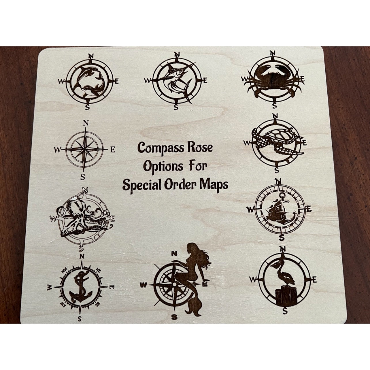 Chesapeake Bay Multi Layered Water Depth Map 11x13
